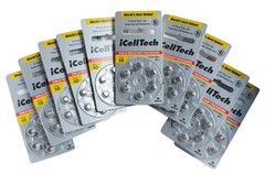 Icelltech Size 10 Hearing Aid Batteries – 180 Count