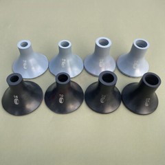 1PC Black/Gray Tire Rubber Tips Cane Crutch Chair Non-Slip Foot Pad Crutch Head