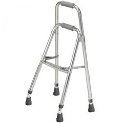 Drive Hemi Side Step Folding Walker 300 Lb Weight Cap. 29.5-37″ Height, 10240-1