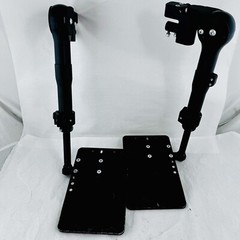 Tilt-in-Space Wheelchair Footrest Legs Pair Ki Mobility Focus CR Left Right