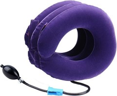 Compact Inflatable Neck Stretcher for Convenient Spine Alignment & Pain Relief