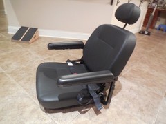 Jazzy 600 es Complete Seat Assembly