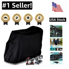 Durable 420D Oxford Fabric Mobility Scooter Cover – All-Season Protection 48″ L