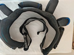 Transfer/Gait Belt. Guided walking, black, teal, adjustable waist