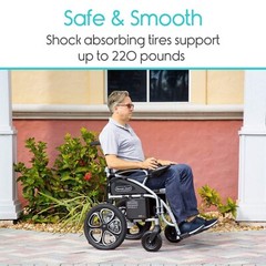 Compact Folding Power Mobility Wheelchair Scooter FDA Vive Health Fast Shipping