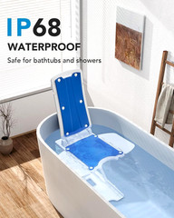 Electric Chair Lift – Floor Lift for Elderly Falls, IPX8 Waterproof Bath Lift…