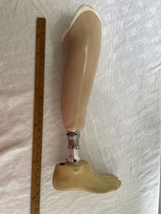 Vintage Hosmer PROSTHETIC LEG / PROSTHETIC FOOT READ