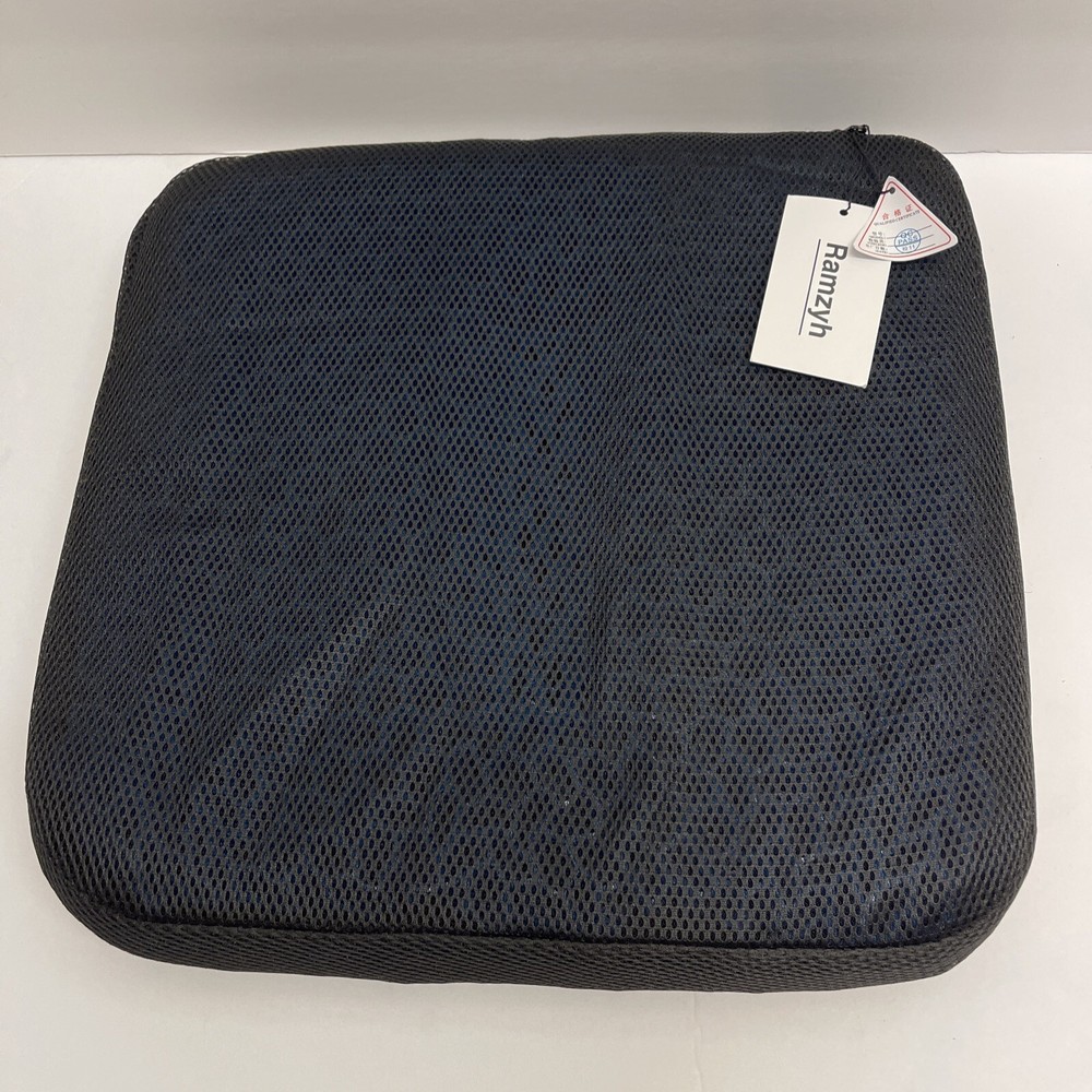 Double-Sided Gel Seat Cushion Breathable with Non-Slip Cover for Pressure Rel…