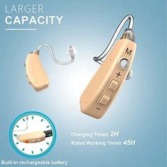 NAN0 Style RX2000 High – Definition Rechargeable Hearing Device Set USA SELLER!
