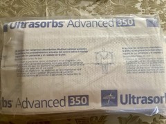 New 25 Medline Ultrasorbs Advanced 350 Underpads – 5 Packs of 5 – 30in X 36in