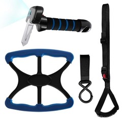 4pc Mobility Standalone Kit:Car Door Assist Handle for Elderly & Adjustable