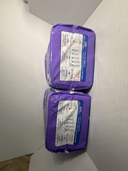 2 Packages Always Discreet Ultimate Extra Long Rated 7 Incontinence Pads 52