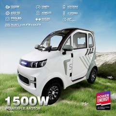 4 Wheel Fully Enclosed Mobility Scooter 1500W 3-Speed 40 mile 660lb Capatity