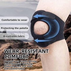 Knee Brace Support Compression Sleeve Patella Stabilizer Sport Joint Pain Relief