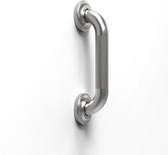 1-1/4″ Knurled Grab Bar, ADA Compliant Bath Safety Shower Handrail, Bathroom Mob