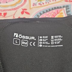 Össur Formfit Knee Brace Support Stabilization Adjustable Neoprene Black L CE RM