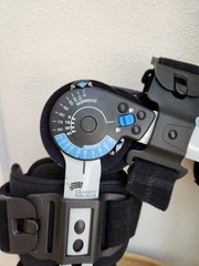 Ovation Medical Adjustable Hinged Knee Brace Stabilization Size