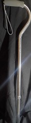 DMI Deluxe Adjustable Walking Cane for Men and Women 30 to 39 inches SILVER