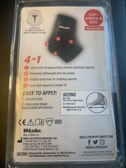 Mueller Sport Care Ankle Support With Straps (Black) Medium*** NEW***