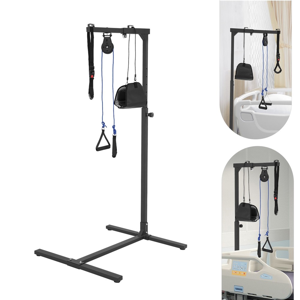 Multifunctional Standing Frame With Traction Devices, 220Lb Steel