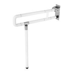 Safety Hand Rail Drop Down Fold Up Disabled Grab For Bath Bathroom Toilet Bar