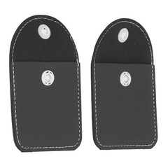 § Black 2pcs Hearing Amplifier Storage Pouch Protective Dust Proof Hearing