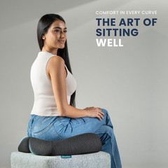 Extra Large Memory Foam Seat Cushion for Office Chairs – Tailbone & Sciatica Rel