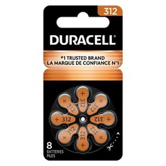 Duracell Hearing Aid Batteries Size 312 – Fast shipping- Fresh Exp-2026