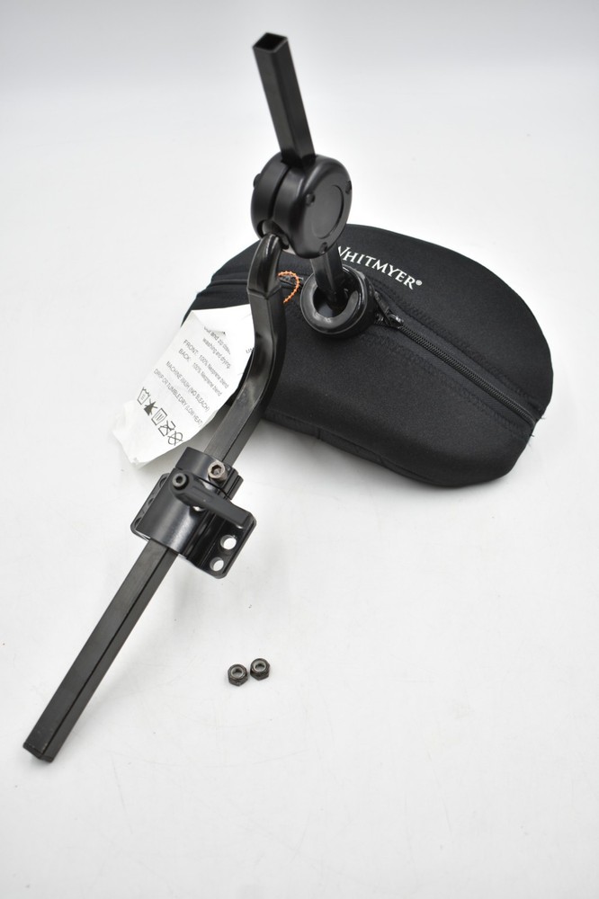 Excellent! WHITMYER 12″ Wheelchair HEADREST Quickie Iris With Hardware