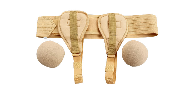 Inguinal Hernia Support Belt Special Foam Truss Pads Adjustable Elastic
