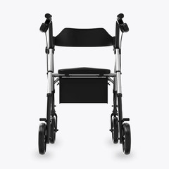 Z21 Lightweight Rollator Walker Silver