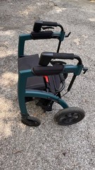 Rollz Motion Performance All-Terrain Rollator Walker Foldable Seat Backrest