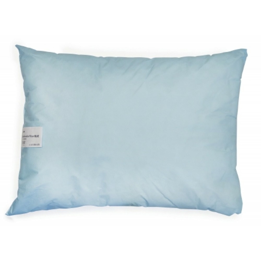 McKesson Bed Pillow 19 X 25 In Blue Reusable, Case of 12