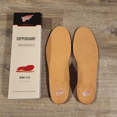 Red Wing Copperguard Work Orthotics RW 420 Men’s Size 15 FLAT/LOW ARCH Insoles