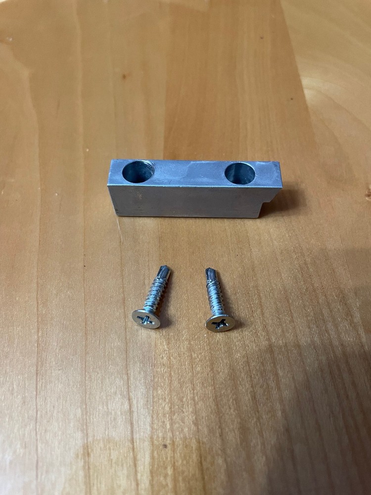 Acorn Stairlift Superglide 120 / 130 Rail End Stop with Screws