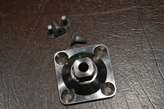 OTTO BOCK PROSTHETIC LEG Pyramidal Adapter With 4 Holes center hole
