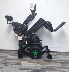 QUANTUM EDGE 3 STRETTO ILEVEL WHEELCHAIR,POWER TILT, RECLINE,LEGS,LIFT.