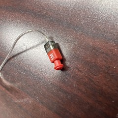 SDS 4.0 Size 1M Right Hearing Aid Receiver Fits Phonak Unitron KS9 KS10 Red