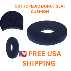 Donut Seat Cushion Foam Ring Pillow for Tailbone Coccyx Sitting Pressure Relief