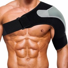 Shoulder Stability Brace Adjustable 1 Count (Pack of 1), Black