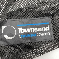 Townsend Thuasne Rebel Reliever Right Knee Brace & Bag Size Small Blue Silver