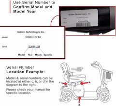 OEM Replacement Key for Golden Technologies Mobility Scooters – Secure Your Ride