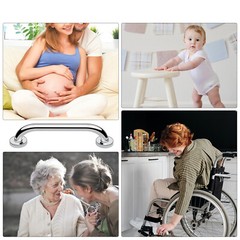 12″ Stainless Steel Grab Bar Bathroom Safety Handicap Shower Tub Handle Support