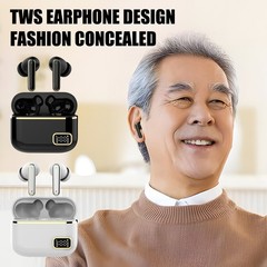 Rechargeable noise-cancelling Amplifiers in-Ear Hearing aids For the Seniors