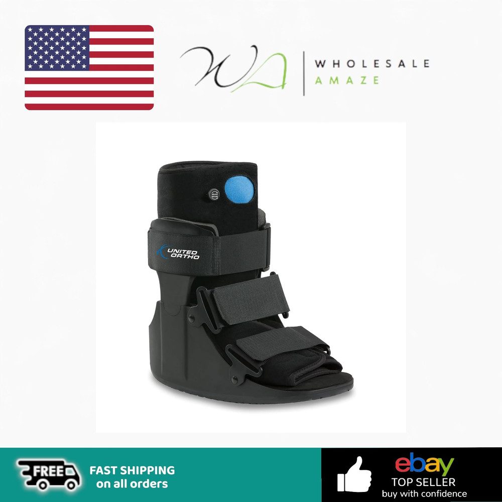 United Ortho Short Air Cam Walker Fracture Boot, Fits Left or Right, Medium