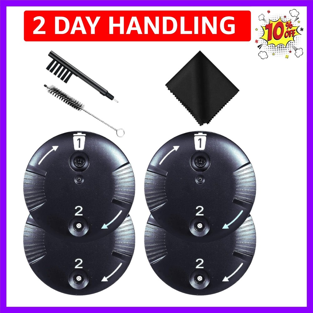 CeruGuard Disk Wax Guards for Phonak and Unitron RIC RITE Hearing Aids and He…