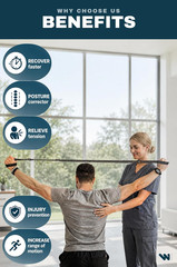 WALUE™ Posture Correction & Shoulder Exerciser – Non-Elastic Stretch Strap for E