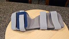 RCAI Resting Hand Orthosis LARGE Left (L L) Brace Padded Adjustable EXC UC