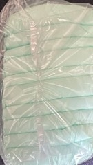 20 Disposable Incontinence Pads Light Green White Unisex Pack