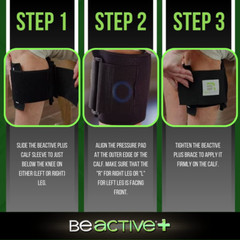BEACTIVE plus Acupressure System – Sciatica Pain Relief Brace for Sciatic Nerve